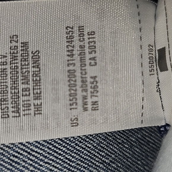 Abercrombie & Fitch The Skinny High Rise Curve Love Medium Womens Sz 28/6R NWT - Picture 14 of 15